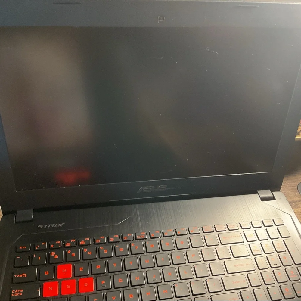 ASUS Gaming Laptop - Black with Red Accents *needs new Battery *